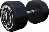 Gorilla Sports Dumbell - 30 kg - Gietijzer (rubber coating) - Met logo