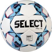 Select Pro Tb V22 Wedstrijdbal - Lichtblauw / Wit | Maat: 5
