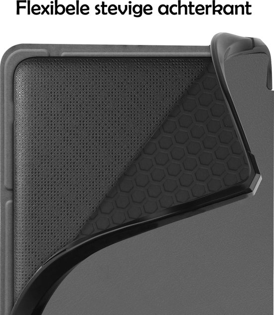 Hoesje Geschikt voor Kobo Sage Hoes Bescherm Hoesje Case Sleep Cover Trifold - Hoes Geschikt voor Kobo Sage Hoesje - Grijs van Merkloos — afbeelding 5
