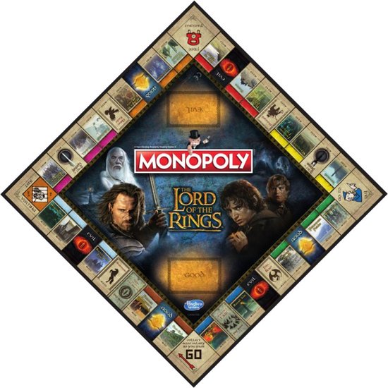 Monopoly Lord of the Rings - Engelstalig Bordspel - Monopoly