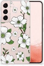 Trendy Telefoonhoesjes Geschikt voor Samsung Galaxy S22 Smartphone hoesje Dogwood Flowers