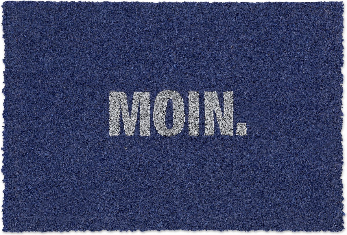 deurmat kokos - moin - 60 x 40 cm - antislip - weerbestendig - voordeur