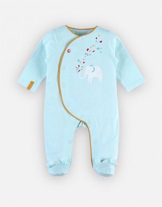 Noukie's - Pyjama- Katoen - Glitter olifant - 0 maand 50