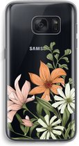 Case Company® - Galaxy S7 hoesje - Floral bouquet - Soft Case / Cover - Bescherming aan alle Kanten - Zijkanten Transparant - Bescherming Over de Schermrand - Back Cover