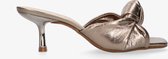 Tango | Mya 2-c platino gold knot mule - covered heel/sole | Maat: 39