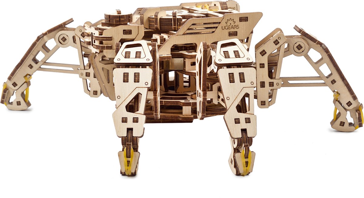 UGEARS Houten 3D Model - Hexapod Verkenner — afbeelding 19