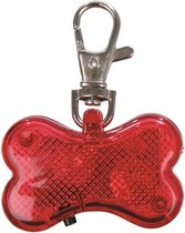 Trixie Flasher Veiligheidslampje - Bot - Rood - 4.5 CMX3 CM - Uitlaat lampje