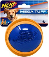 Nerf Hondenspeelbal Megaton 10 Cm Schuimrubber Blauw/geel