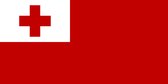 Vlag Tonga 30x45cm