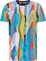 Carlo Colucci T-Shirt Multicolor Light Blue