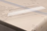 Raved Tafelzeil 0,15 mm Transparant  140 cm x  240 cm - PVC - Afwasbaar