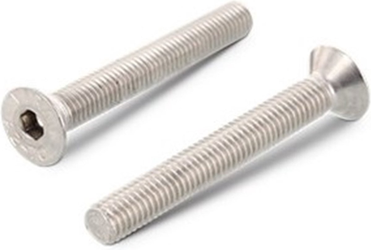Inbusbout Din7991 Vk M5X12Mm Rvs A2 - 200 stuks