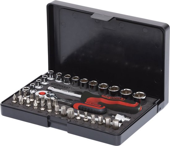 Rallonge Flexible 1/4" KS Tools 918.1505 | 150 Mm Chrome | Pour Accès Difficiles, Limitation De Couple