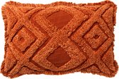 BOHO - Kussenhoes van katoen 40x60 cm Potters Clay - oranje