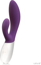 LELO INA Wave Draadloze Vibrator Plum, Massagespeeltje voor Dubbel Orgasme (G-Spot- en Klitstimulatie)