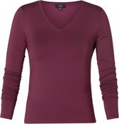 YESTA Alize Essential Jersey Shirt - Dark Purple - maat 4(54/56)