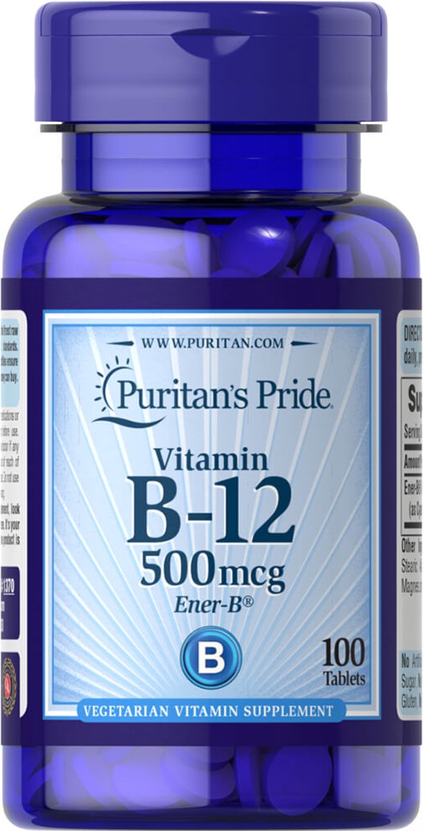 Puritan's Pride Vitamin B12 500 mcg