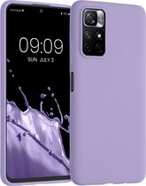 kwmobile telefoonhoesje voor Xiaomi Redmi Note 11 - Hoesje voor smartphone - Back cover in violet lila