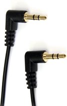 StarTech.com Câble audio stéréo mince à angle droit 30 cm 3,5 mm M / M