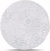 Glasonderzetter bouquet wit TableTop - set/6