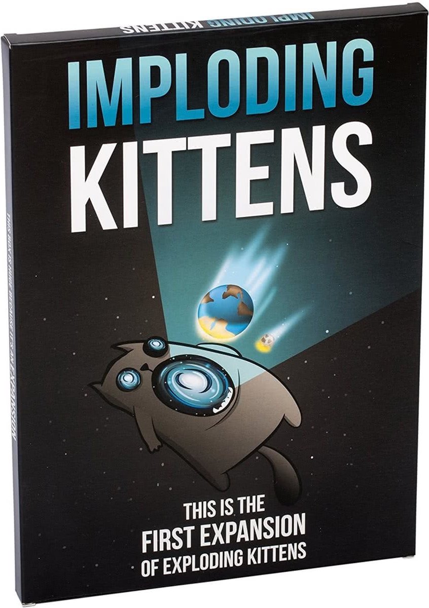 Exploding Kittens Imploding Kittens Uitbreiding - Nederlandstalig Kaartspel