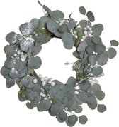 Kerstkroon DKD Home Decor PVC (45 x 10 x 45 cm)
