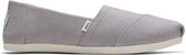 TOMS Alpargata Dames Espadrilles - Grey - Maat 37