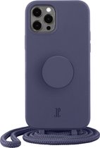 Just Elegance X Popsockets Telefoonhoesje Voor Apple Iphone 12 12 Pro Purper Bol Com