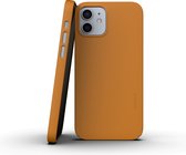 Apple iPhone 12 Pro Hoesje - Nudient - Thin Precise Serie - Hard Kunststof Backcover - Saffron Yellow - Hoesje Geschikt Voor Apple iPhone 12 Pro