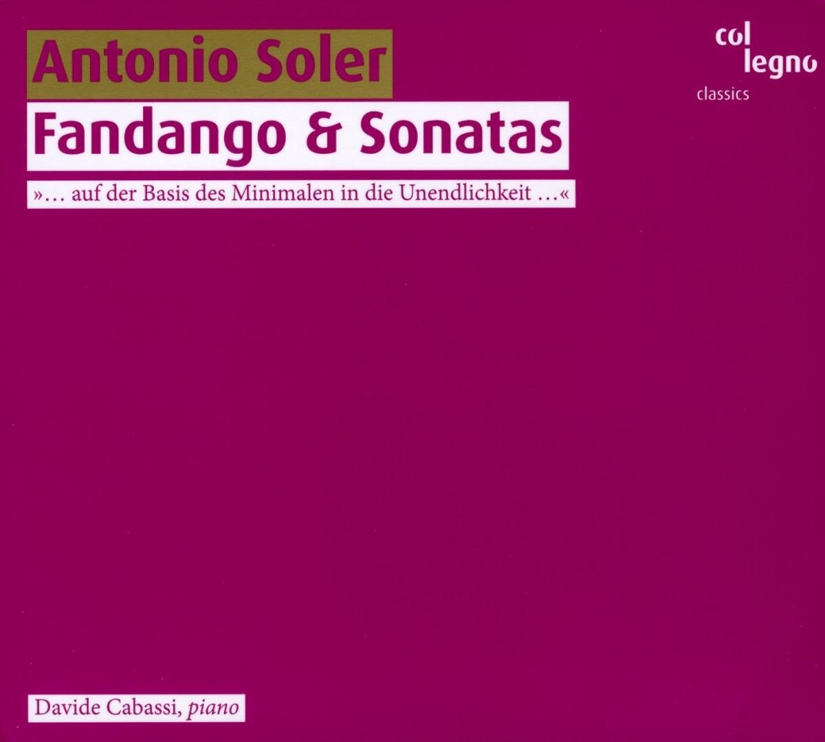 Soler: Fandango & Sonatas, A. Soler | CD (album) | Muziek 