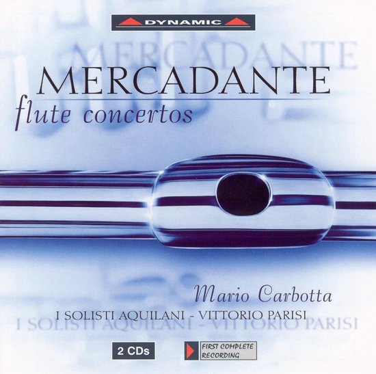 Foto: Mario carbotta i solisti aquilani vittorio parasi mercadante concertos pour flute 2 cd 