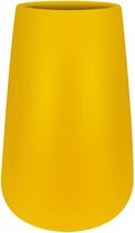 Elho Pure Cone High 55 - Pot De Fleurs pour Intérieur & Extérieur - Ø 52.0 x H 84.3 cm - Jaune