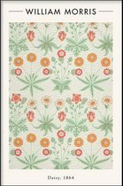 Walljar - William Morris - Daisy - Muurdecoratie - Poster met lijst