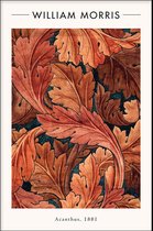 Walljar - William Morris - Acanthus - Muurdecoratie - Poster