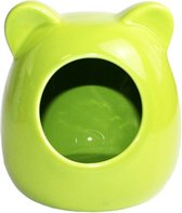 Happy Pet Knaagdierhuisje Hamster 12 X 13 Cm Keramiek Groen