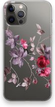 Case Company® - iPhone 12 Pro Max hoesje - Mooie bloemen - Soft Case / Cover - Bescherming aan alle Kanten - Zijkanten Transparant - Bescherming Over de Schermrand - Back Cover