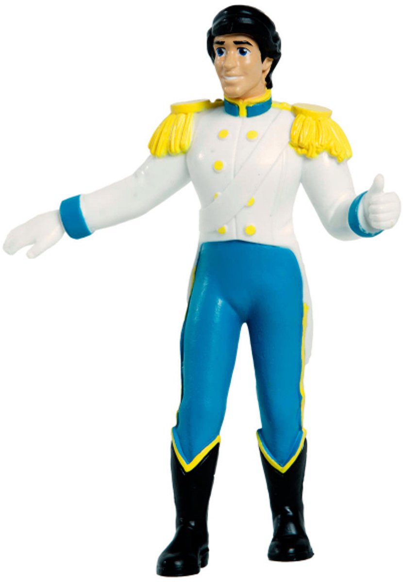 Disney Speelfiguurtje Prins Erik in Kostuum - Kleine Zeemeermin - 8cm