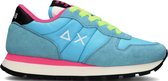 Sun68 Ally Solid Nylon Lage sneakers - Dames - Blauw - Maat 41