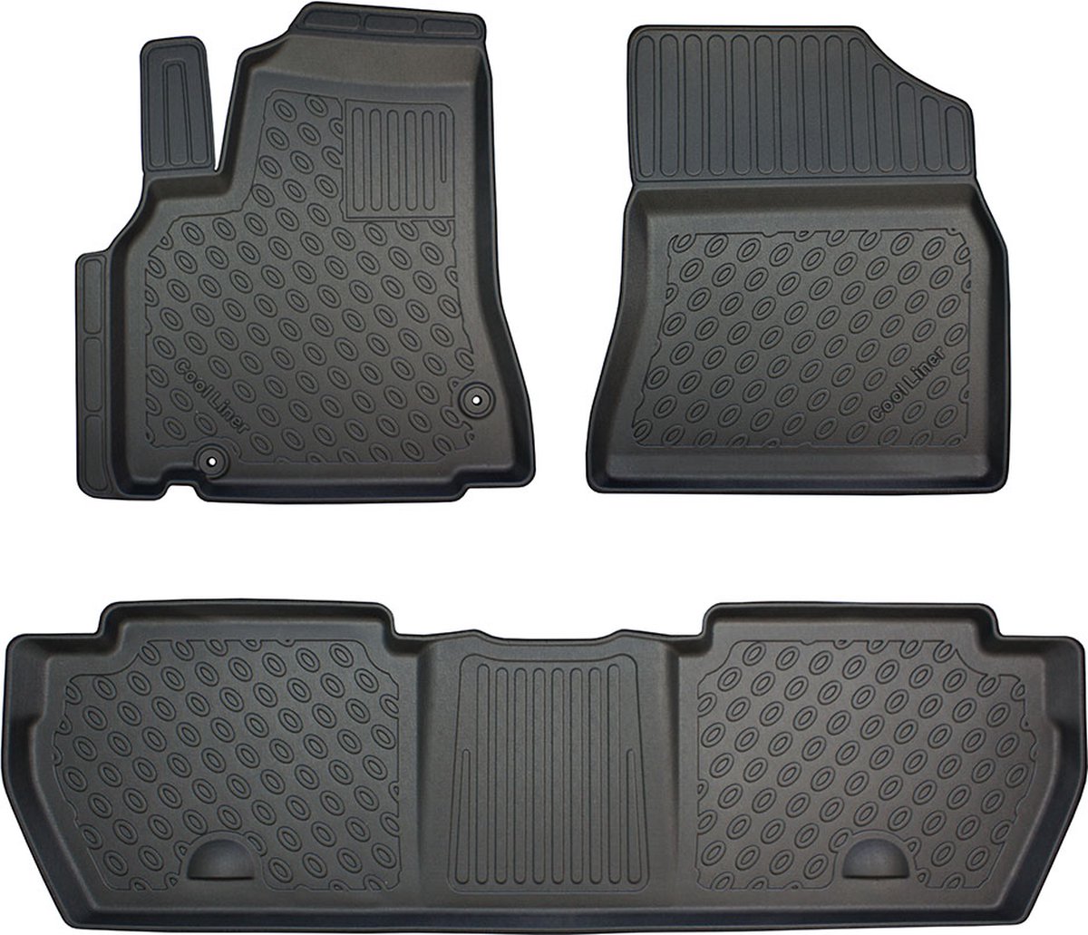 Automatten geschikt voor Citroën Berlingo II (B9) 2008-2018 Cool Liner PE/TPE rubber