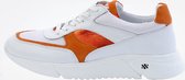 KUNOKA ARI platform sneaker orange - Sneakers Dames - maat 41 - Oranje Wit