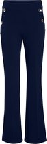 BR&DY broek Olive Flared B-Navy