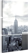 Schilderij - New York: Empire State Building.