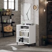 Decoways - Dressoir 57x35x70 cm spaanplaat wit