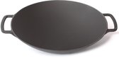 Gietijzeren wok mat zwart, 35cm - Surel