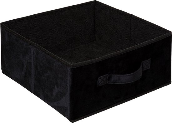 Corbeilles pliables en velours Five® (vert) - Vert - Pliable