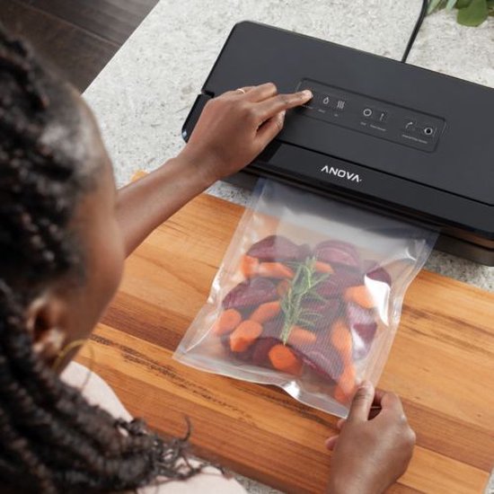 Anova Precision Pro vacuum sealer -Compact, Krachtig & Gebruiksvriendelijk - Voor Droog & Nat Voedsel