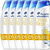 Head & Shoulders Citrus Fresh Shampoo - 6 x 90 ml