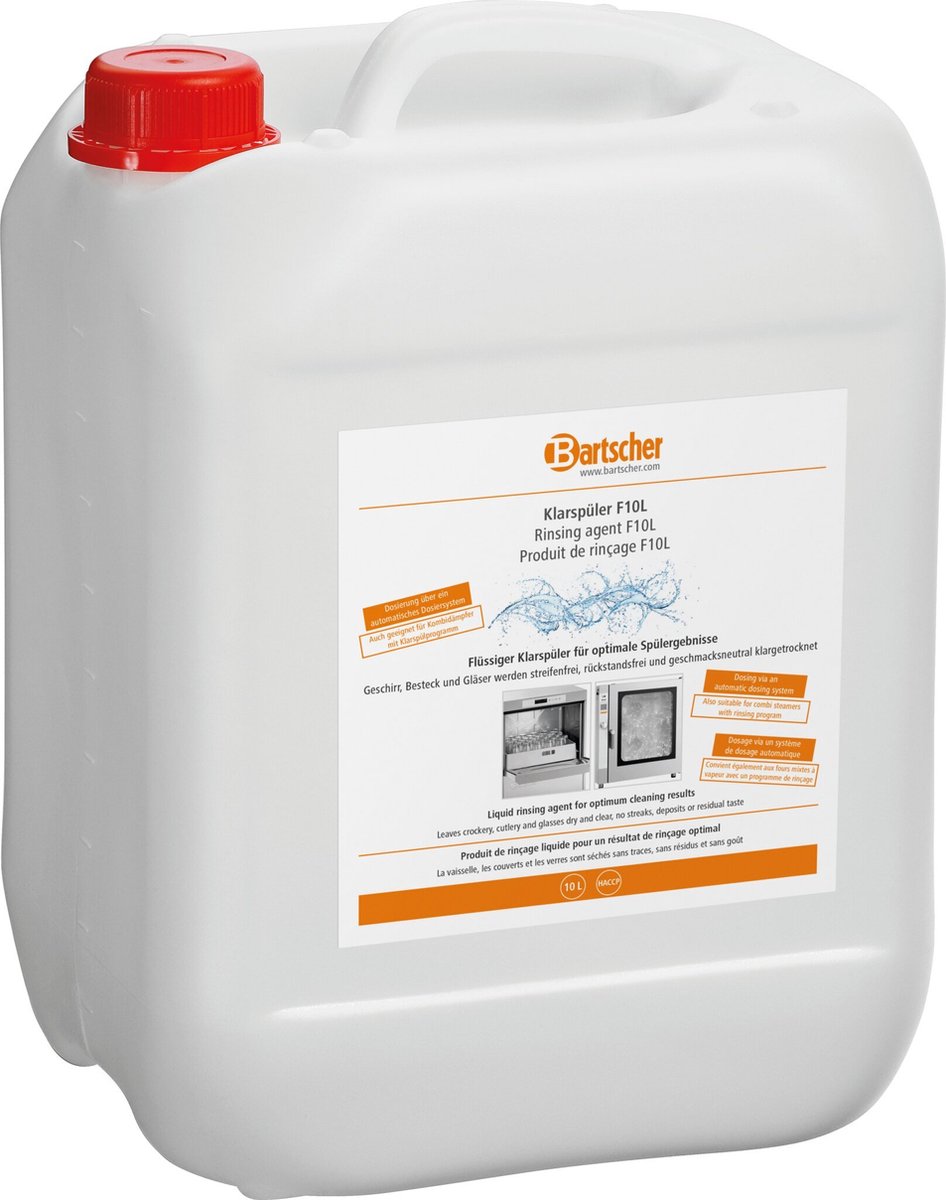 Goedkoopste Spoelglansmiddel F10L - Bartscher 173272