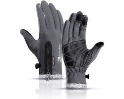 KYNCILOR Winter Handschoenen Touchscreen Wind en Water Proof Grijs M