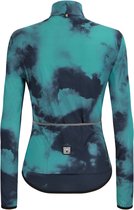 Santini Windstopper Jacket Dames Aqua Blauw - Nebula Storm Pocketable Windbreaker For Women Acqua Blue - XXL